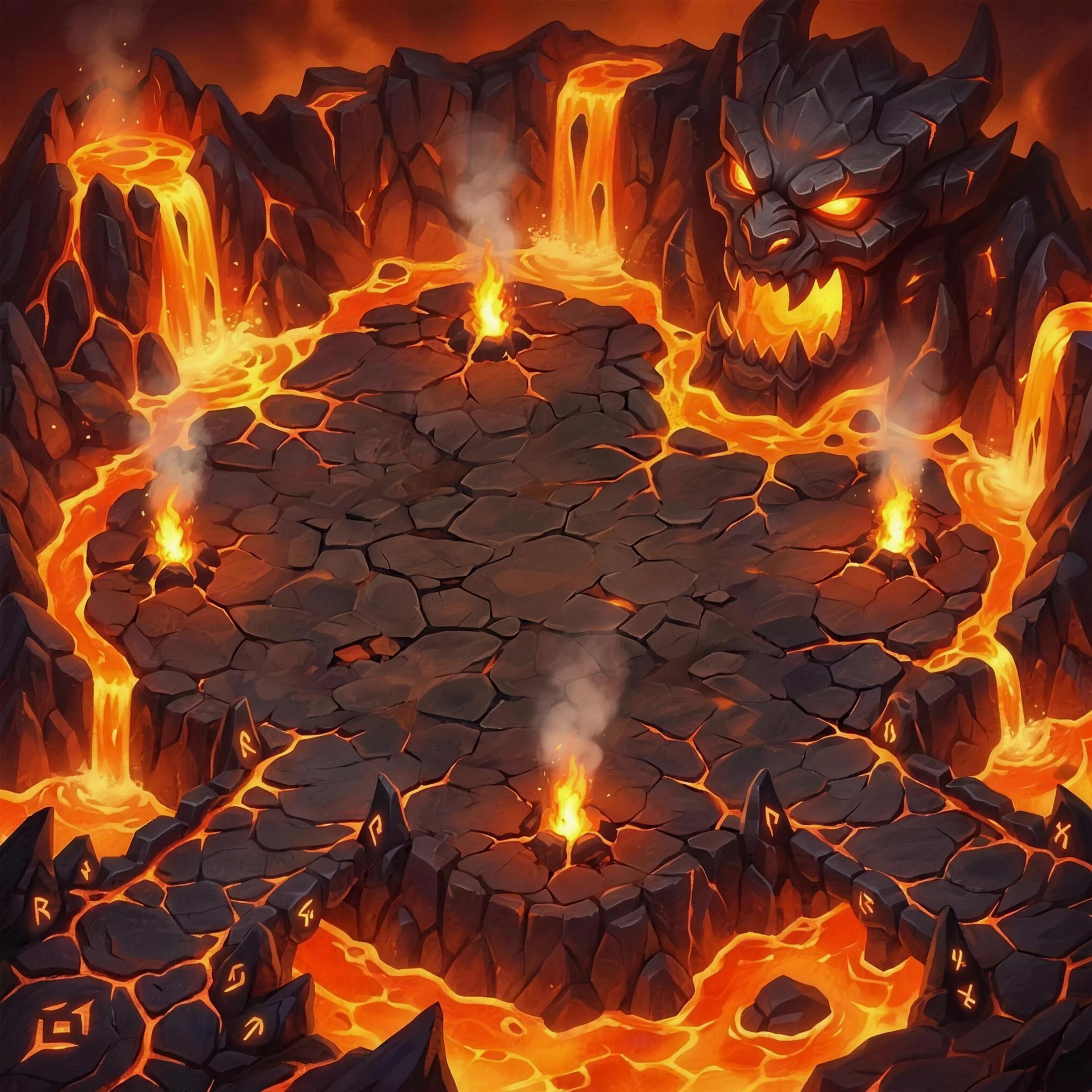 Emberdeep Hollow arena