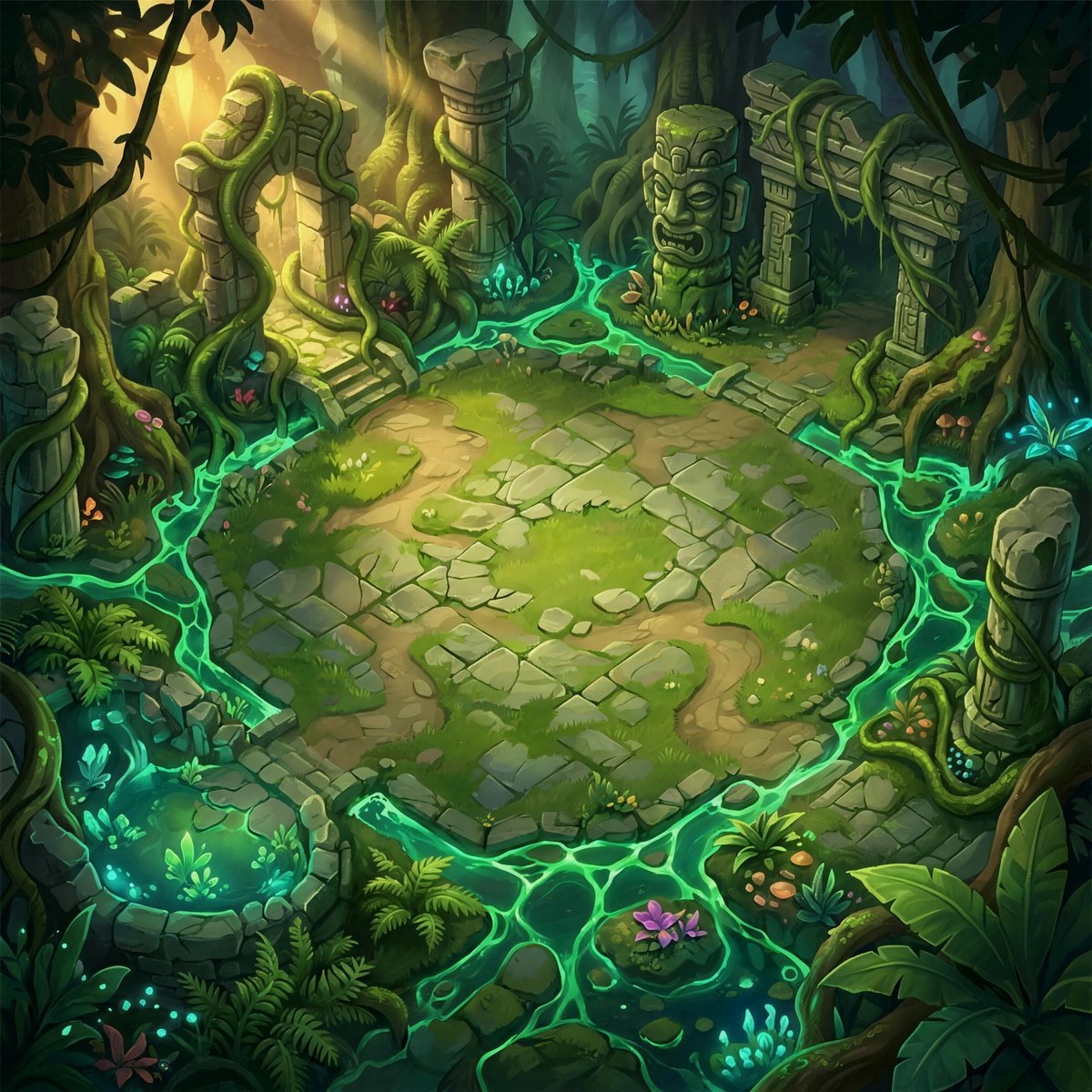 Overgrown Temple